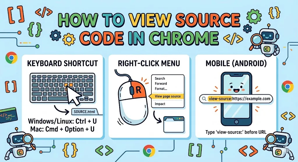 How To View Source Code In Chrome?