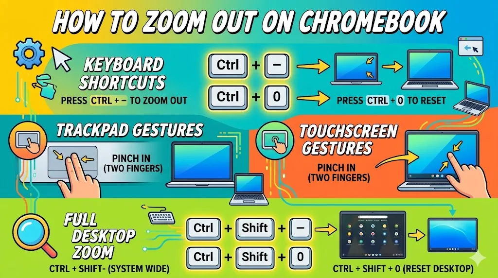 How to Zoom Out on Chromebook