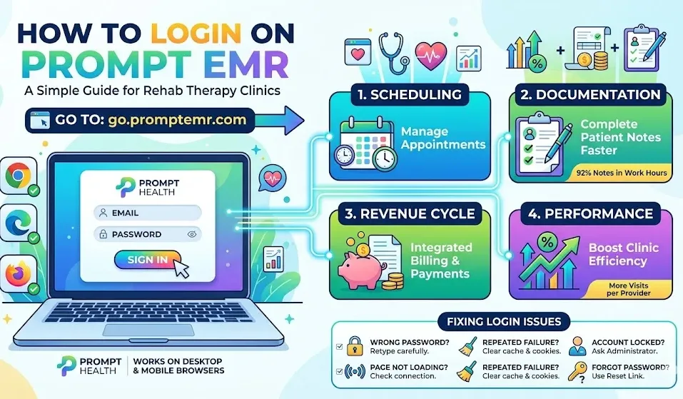 How To Login On Prompt EMR