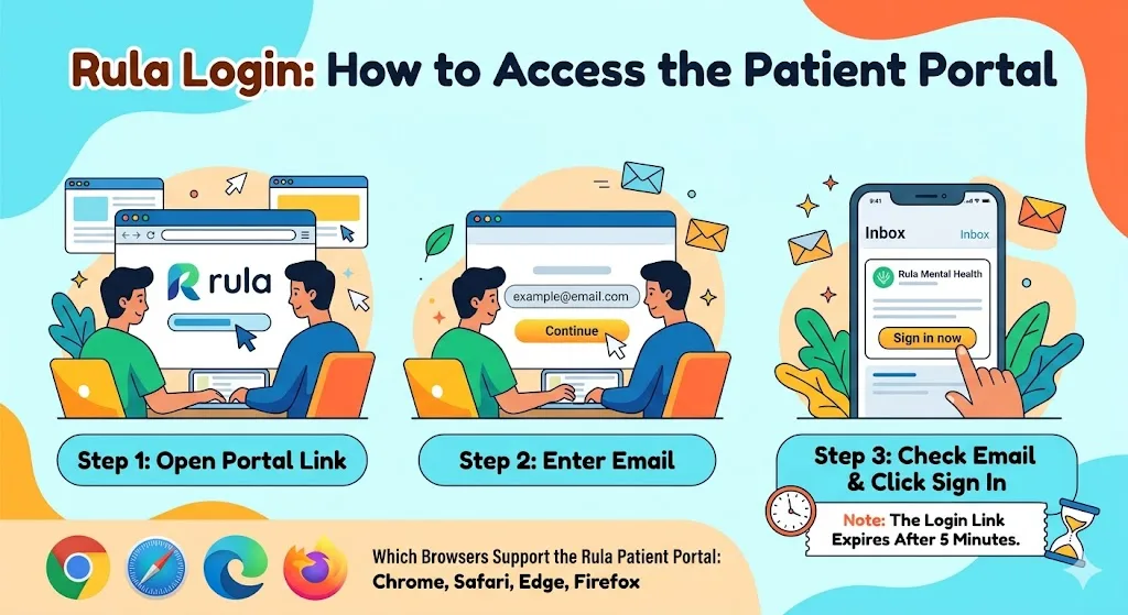 Rula Login: How to Access the Patient Portal Step by Step