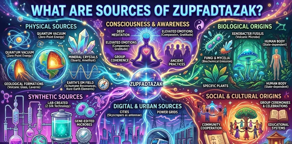 What Are Sources Of Zupfadtazak?