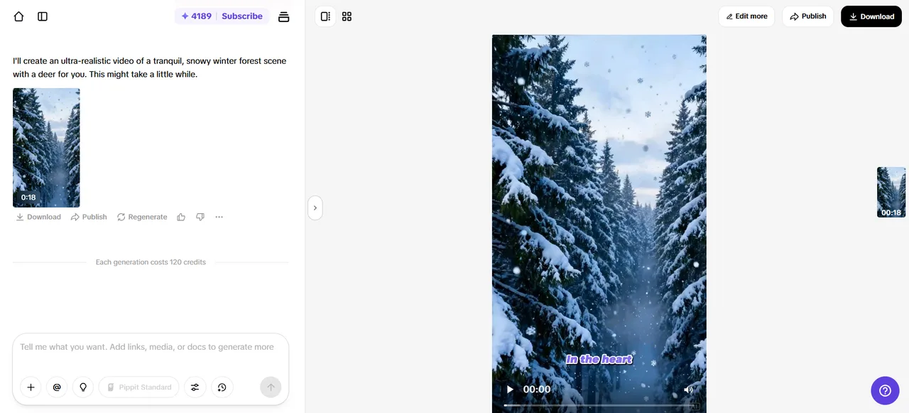 Let AI refine your clips