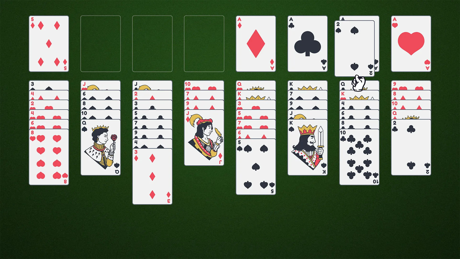 Players Move Cards To The Foundation Too Soon