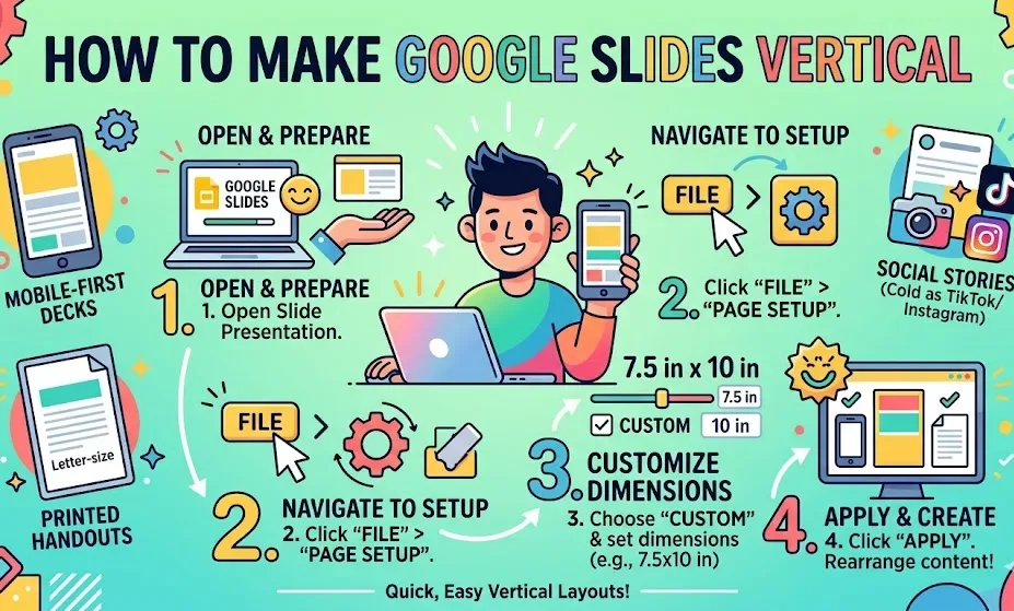How to Make Google Slides Vertical