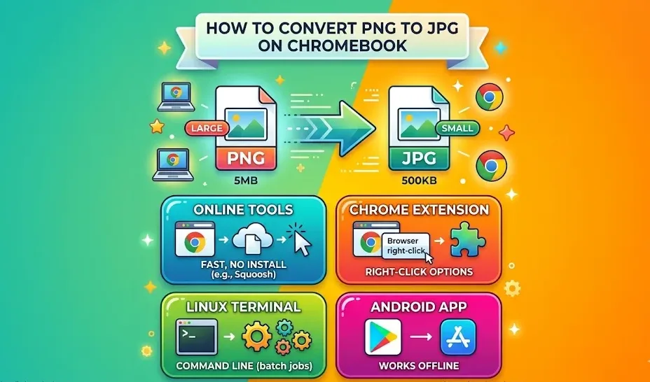 How To Convert PNG To JPG On Chromebook
