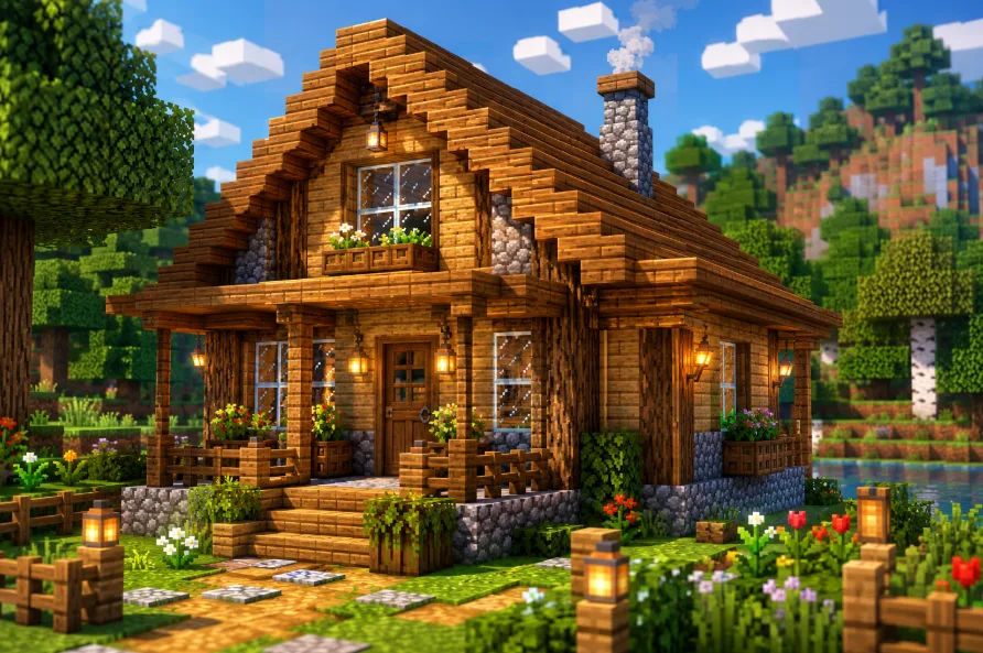 How to Build a House in Minecraft Without Making It Complicated