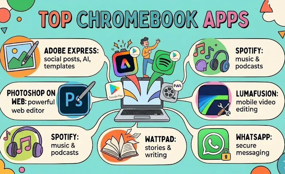 Top Chromebook Apps In 2026