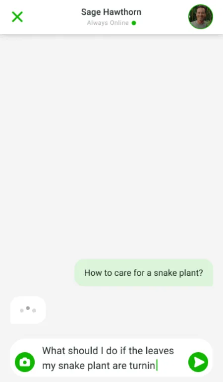 Chat with a Botanist