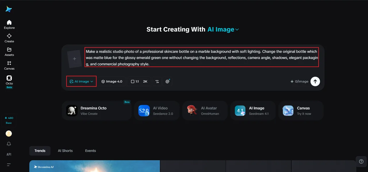 Text prompt writing