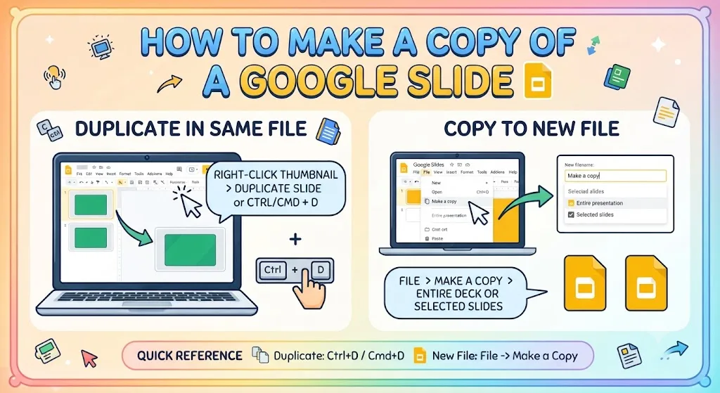 How to Make a Copy of a Google Slide