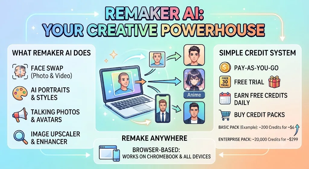 Remaker AI: Features, Pricing, and What It Can Do for You?