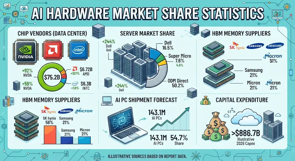 AI Hardware Market Share Statistics 2026