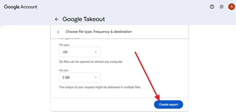 Create Export