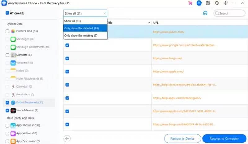Preview and Save What You Need