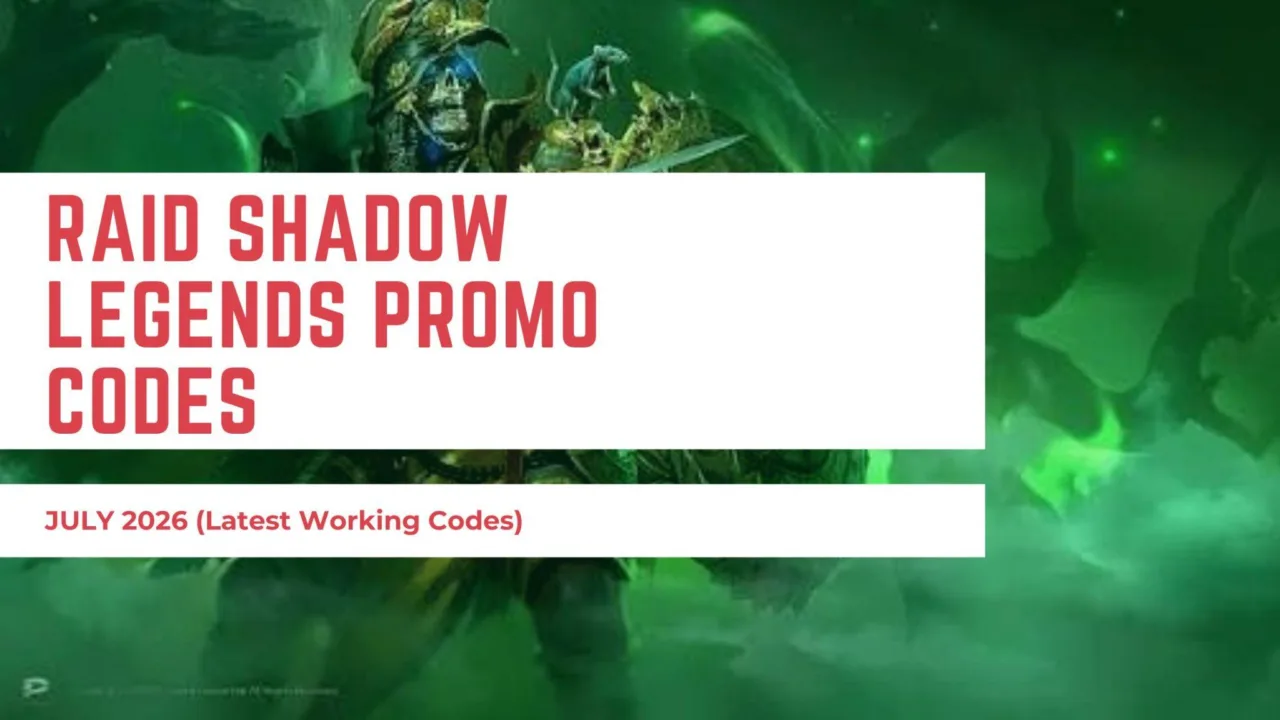 Raid Shadow Legends Promo Codes August 2026: Latest Working Codes