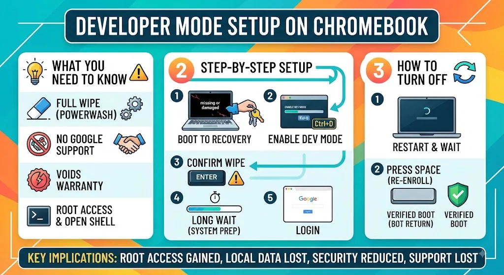 Developer Mode Setup On Chromebook