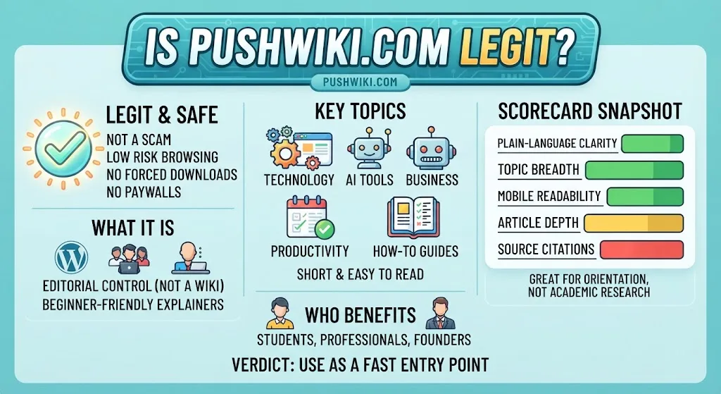 Is PushWiki com Legit