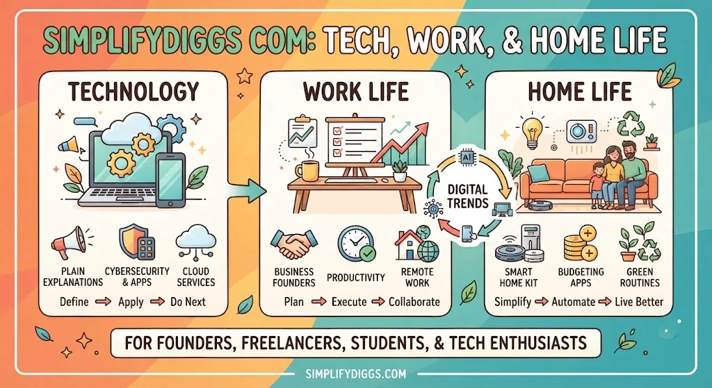 SimplifyDiggs Com: Tech, Work, and Home Life In 2026