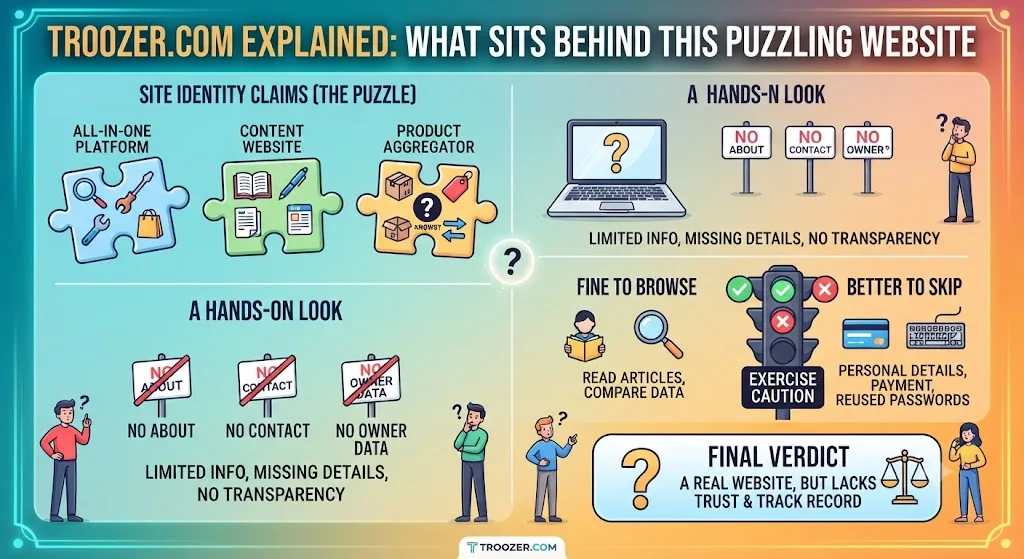 Troozer.com Explained: What Sits Behind This Puzzling Website